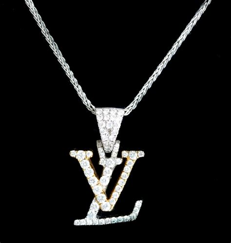 louis vuitton women necklace|14k Louis Vuitton necklace.